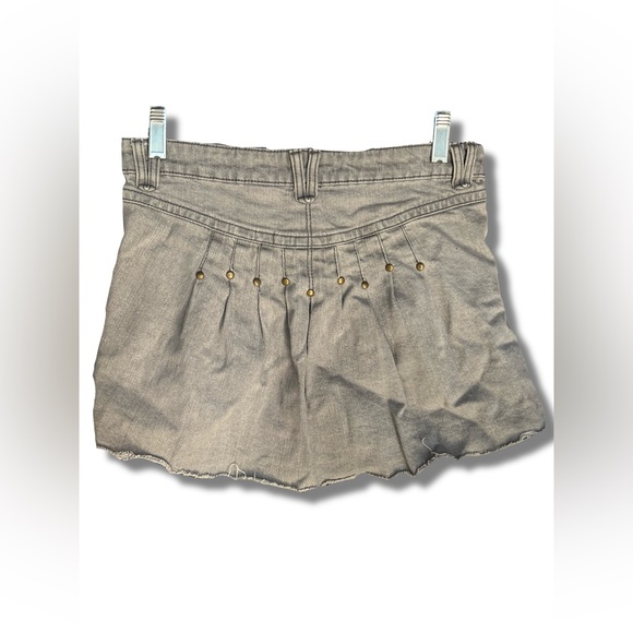 NOBO Light Gray Denim Skirt - Picture 2 of 4